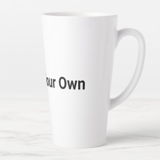 Creëer Uw eigen Latte Mok (Rechts)