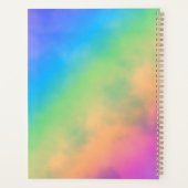Creëer Uw eigen Leafy Boho Moon Silhouet Planner (Achterkant)