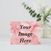 Creëer Uw eigen lege Sjabloon - Aangepaste foto Briefkaart (Staand voorkant)