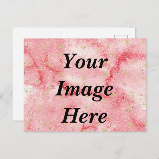 Creëer Uw eigen lege Sjabloon - Aangepaste foto Briefkaart (Voorkant / Achterkant)