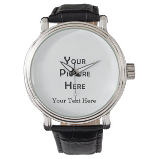 Creëer Uw eigen, lege Sjabloon fotoontwerp voor ei Horloge
