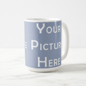 Creëer Uw eigen, lege Sjabloon fotoontwerp voor ei Koffiemok (Voorkant rechts)