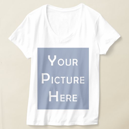 Creëer Uw eigen, lege Sjabloon fotoontwerp voor ei T-shirt (Laagn)