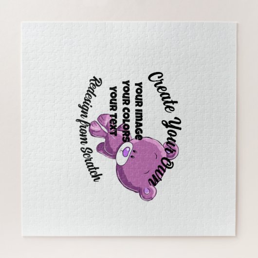 Creëer Uw eigen. - Legpuzzel (Horizontaal)