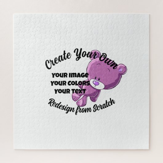 Creëer Uw eigen. - Legpuzzel (Verticaal)