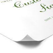 Creëer Uw eigen Lemon Theme Tafelblad Teken Poster (Hoek)