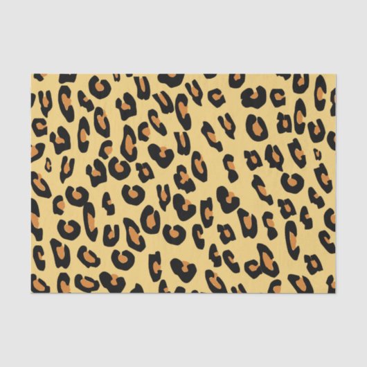 Creëer Uw eigen Leopard huidpatroon Tissuepapier (Voorkant)