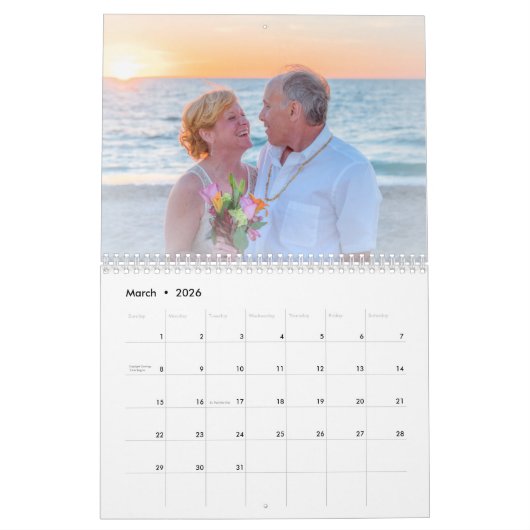 Creëer Uw eigen leven is prachtige familiefoto's Kalender (Mar 2026)
