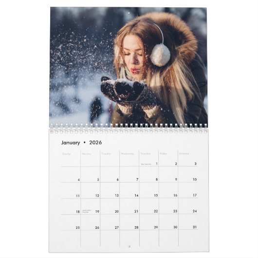 Creëer Uw eigen leven is prachtige familiefoto's Kalender (Jan 2026)