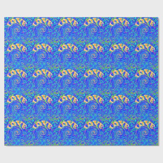 Creëer Uw eigen liefde Cadeaupapier (Vlak)