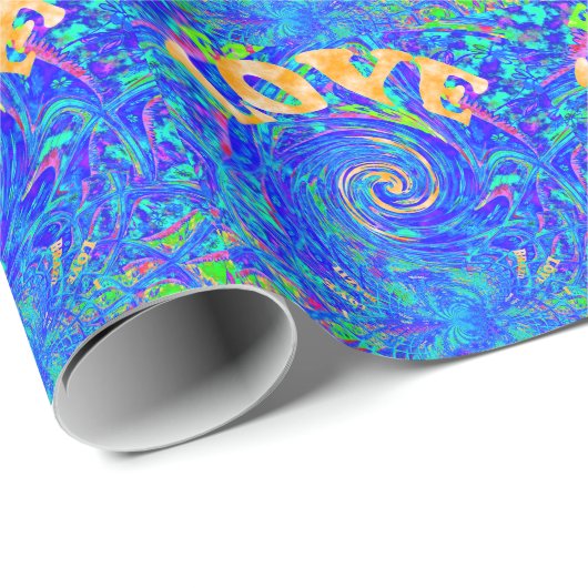 Creëer Uw eigen liefde Cadeaupapier (Rol Hoek)