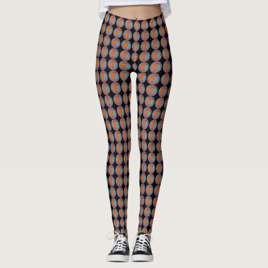 Creëer Uw eigen liefde om alles te redden. Leggings (Voorkant)