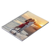 Creëer Uw Eigen Liefde Script Romantisch Paar Foto Notitieboek (Linkerzijde)