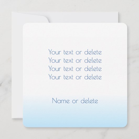 Creëer Uw Eigen LIEFDE VADER PAPA PAPA FOTOPLEIN Kaart (Achterkant)