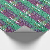 Creëer Uw eigen liefdesgehoorapparaten Cadeaupapier (Hoek)