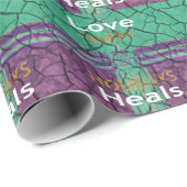 Creëer Uw eigen liefdesgehoorapparaten Cadeaupapier (Rol Hoek)