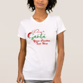 Creëer Uw Eigen Lieve Santa Vriendin Hot Bod T-shirt (Voorkant)