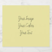 Creëer Uw eigen Likeurfles Etiket (Enkel label)