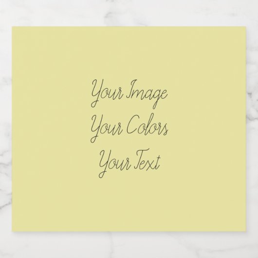 Creëer Uw eigen Likeurfles Etiket (Enkel label)