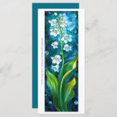 Creëer Uw eigen Lily van het Valley Mosaic Bladwij (Voorkant / Achterkant)