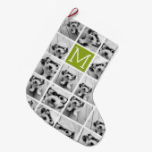 Creëer Uw eigen Limoen van het Foto Collage van he Grote Kerstsok (Voorkant (Hangend))