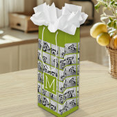 Creëer Uw eigen Limoen van het Foto Collage van he Wijn Cadeautas