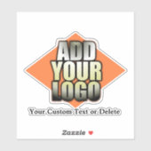 Creëer Uw eigen Logo Aangepast toevoegen Sticker (Vel)