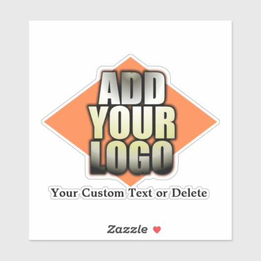 Creëer Uw eigen Logo Aangepast toevoegen Sticker (Vel)