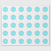 Creëer Uw eigen Logo Bedrijfs van de Onderneming v Cadeaupapier (Vlak)