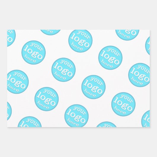 Creëer Uw eigen Logo Bedrijfs van de Onderneming v Inpakpapier Vel (Voorkant 3)