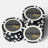 CREËER UW EIGEN LOGO BRAND CIRCLE BUSINESS COMPANY POKER CHIPS (Opstapeling)