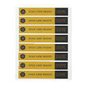 Creëer Uw eigen logo - Goud / Aangepast (Vel)