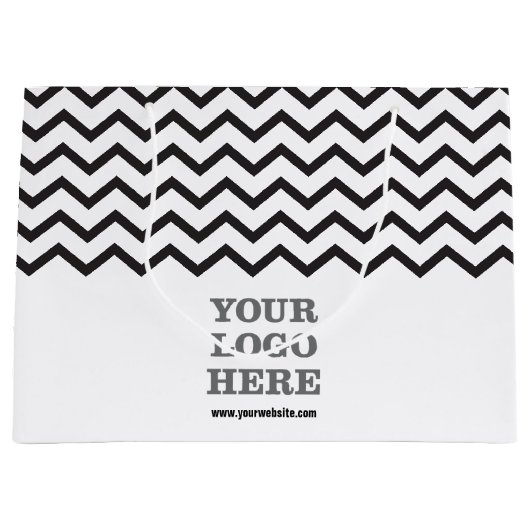 Creëer Uw eigen Logo Groot Cadeauzakje (Voorkant)