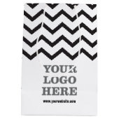 Creëer Uw eigen Logo Medium Cadeauzakje (Achterkant)