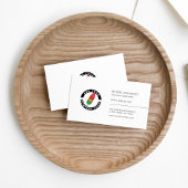 Creëer uw eigen Logo minimalistisch Visitekaartje