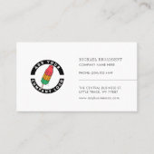 Creëer uw eigen Logo minimalistisch Visitekaartje (Voorkant)