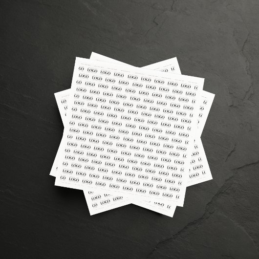 Creëer Uw eigen Logo Patroon Business Party Servet