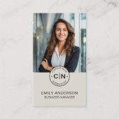 Creëer uw eigen Logo-professional Visitekaartje (Voorkant)