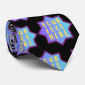 Creëer Uw Eigen Logo Promotiekleur Eigen Stropdas (Opgerold)