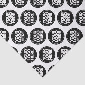 Creëer uw eigen logo tissuepapier (Detail)