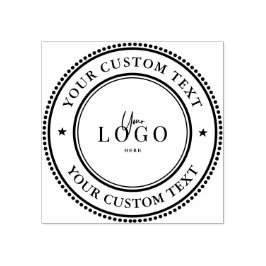 Creëer Uw eigen Logo voor bedrijfsgebruik Rubberstempel