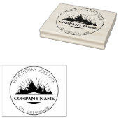 Creëer uw eigen Logo voor kleine bedrijven Rubberstempel (Gestempeld)