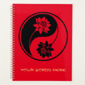 Creëer Uw Eigen Lotus Yin Yang Symbool Planner (Voorkant)