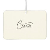 Creëer Uw eigen Luchtverfrisser (Achterkant)