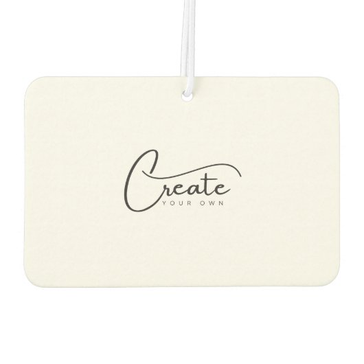 Creëer Uw eigen Luchtverfrisser (Achterkant)