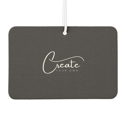 Creëer Uw eigen Luchtverfrisser (Voorkant)