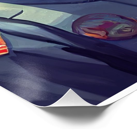 Creëer Uw eigen luiaard in ruimteastronaut Perfect Poster (Hoek)