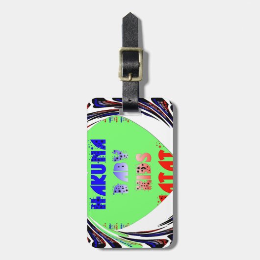 Creëer Uw eigen lumierige Baby van het Kind Bagagelabel (Voorkant verticaal)