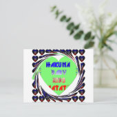 Creëer Uw eigen lumierige Baby van het Kind Briefkaart (Staand voorkant)