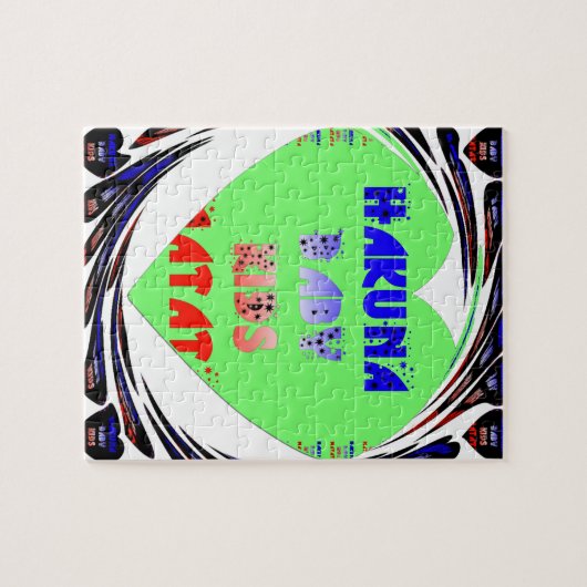 Creëer Uw eigen lumierige Baby van het Kind Legpuzzel (Horizontaal)